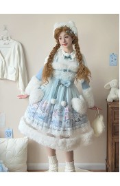 String Ball Cat Penguin Snow Treasure JSK(2nd Pre-Order/Full Payment Without Shipping)
